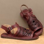 Laranja_Lima_Shoes_Sapatos_Femininos__-Sandalia-Rasteira---Flat-em-Couro-Vermelho---Codigo---156028_3