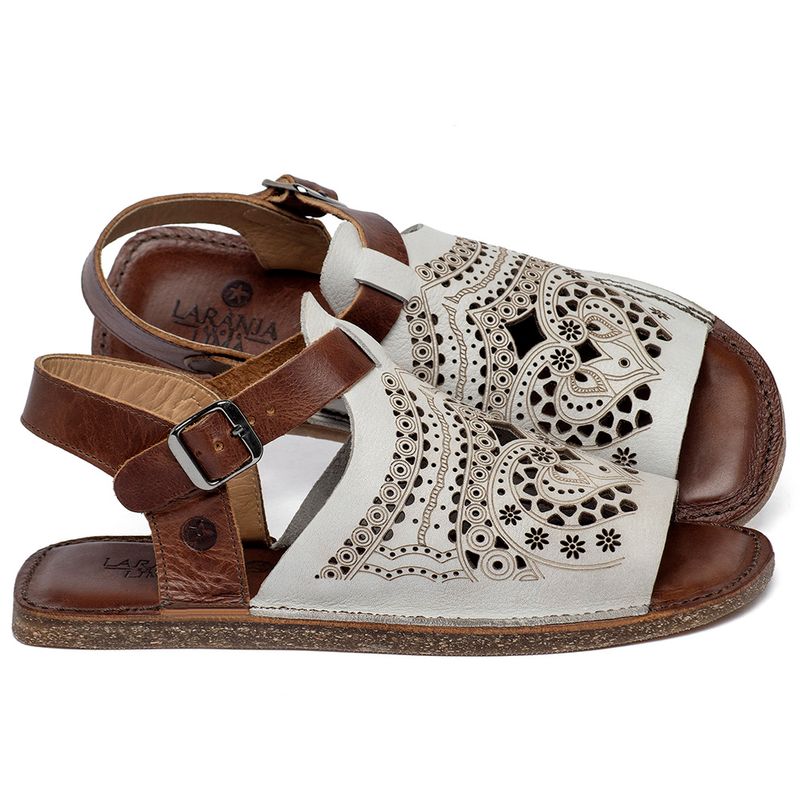Laranja_Lima_Shoes_Sapatos_Femininos__-Sandalia-Rasteira---Flat-em-Couro-Off-White---Codigo---156028_1