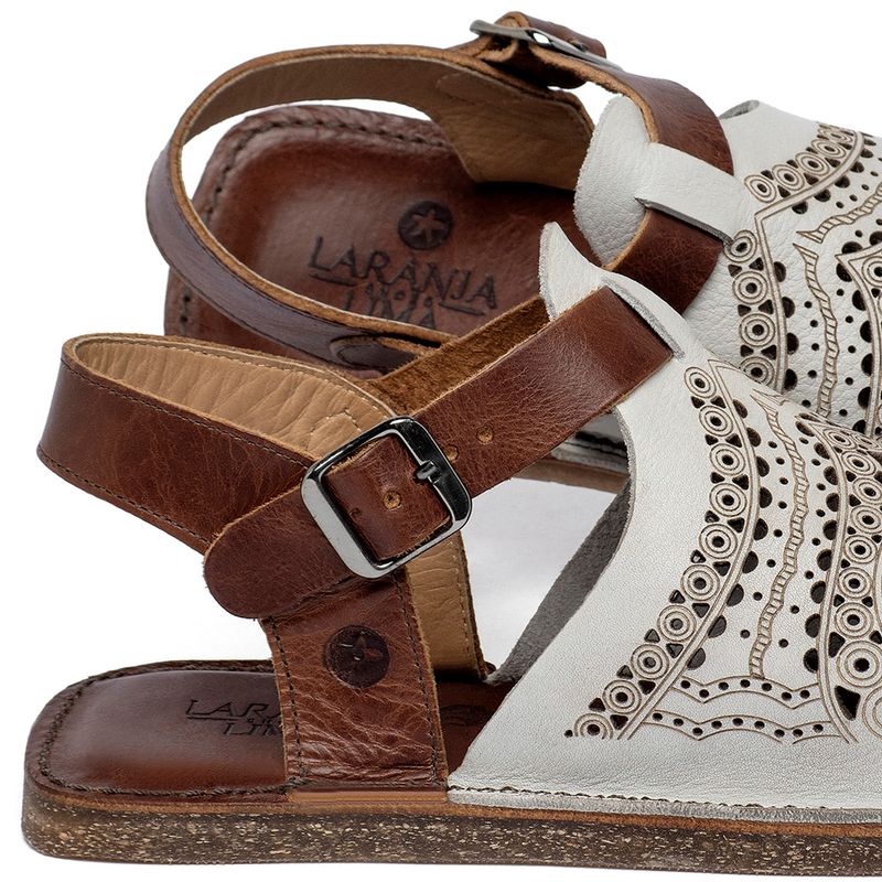 Laranja_Lima_Shoes_Sapatos_Femininos__-Sandalia-Rasteira---Flat-em-Couro-Off-White---Codigo---156028_5