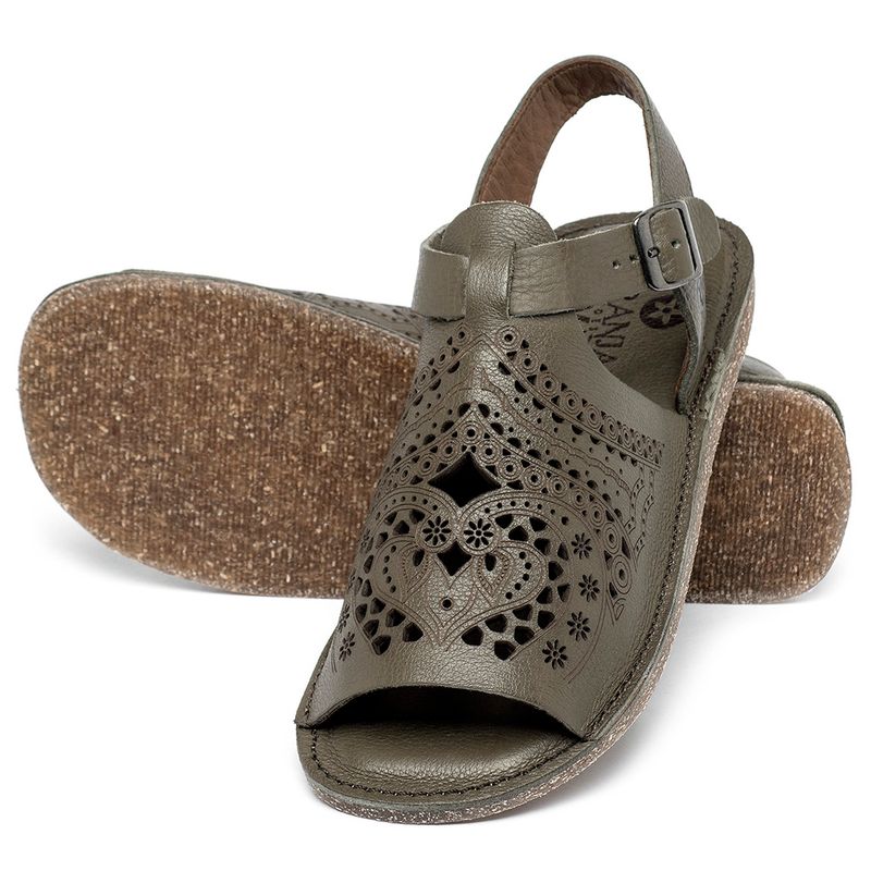 Laranja_Lima_Shoes_Sapatos_Femininos__-Sandalia-Rasteira---Flat-em-Couro-Musgo---Codigo---156028_2