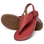 Laranja_Lima_Shoes_Sapatos_Femininos__-Sandalia-Rasteira---Flat-em-Couro-Vermelho---Codigo---156062_2