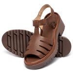 Laranja_Lima_Shoes_Sapatos_Femininos__-Sandalia---Boho-Salto-de-5-cm-em-Couro-Marrom---Codigo---153064_2
