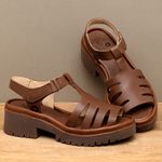 Laranja_Lima_Shoes_Sapatos_Femininos__-Sandalia---Boho-Salto-de-5-cm-em-Couro-Marrom---Codigo---153064_3