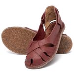 Laranja_Lima_Shoes_Sapatos_Femininos__-Sandalia-Rasteira---Flat-em-Couro-Vermelho---Codigo---156027_2