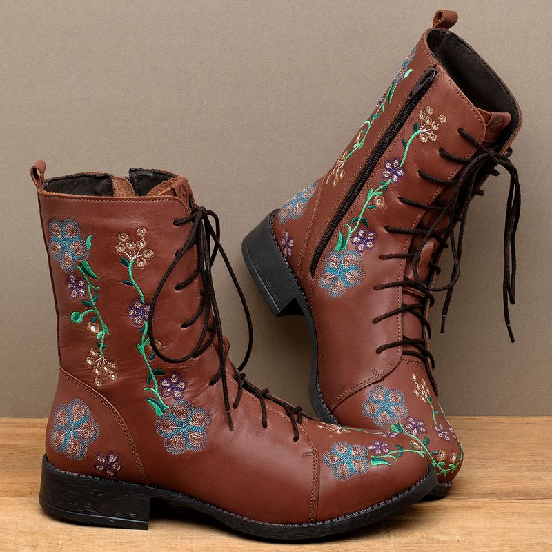 Laranja_Lima_Shoes_Sapatos_Femininos__-Bota---Cano-Medio-Salto-de-3-cm-em-Couro-Terracota---Codigo---156040_3