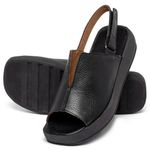 Laranja_Lima_Shoes_Sapatos_Femininos__-Sandalia---Boho-Salto-de-4-cm-em-Couro-Preto---Codigo---3917_2