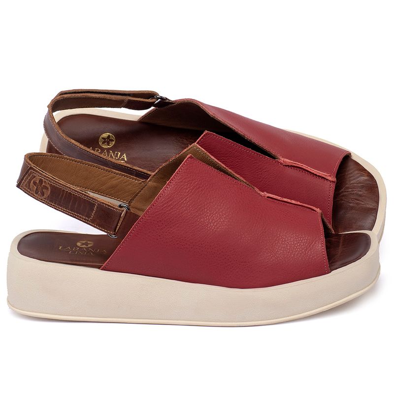 Laranja_Lima_Shoes_Sapatos_Femininos__-Sandalia---Boho-Salto-de-4-cm-em-Couro-Vermelho---Codigo---3917_1