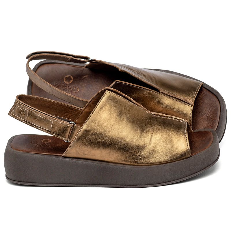 Laranja_Lima_Shoes_Sapatos_Femininos__-Sandalia---Boho-Salto-de-4-cm-em-Couro-Metalizado---Codigo---3917_1