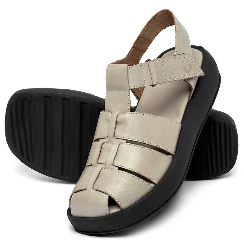 Laranja_Lima_Shoes_Sapatos_Femininos__-Sandalia---Boho-Salto-de-4-cm-em-Couro-Off-White---Codigo---3973_2