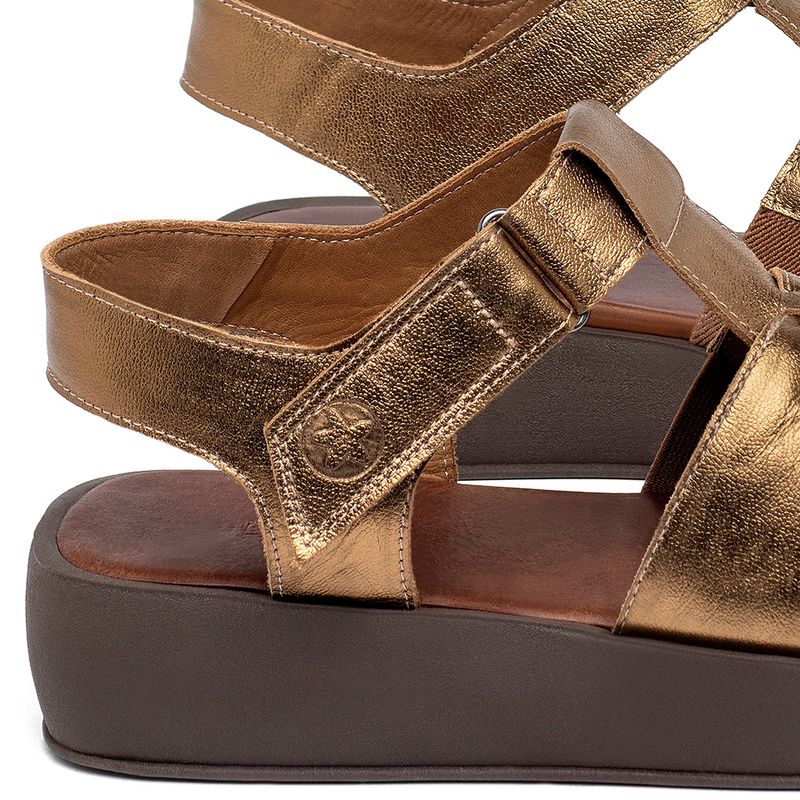 Laranja_Lima_Shoes_Sapatos_Femininos__-Sandalia---Boho-Salto-de-4-cm-em-Couro-Metalizado---Codigo---3973_6