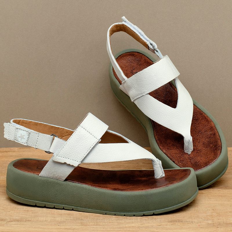 Laranja_Lima_Shoes_Sapatos_Femininos__-Sandalia---Boho-Salto-de-4-cm-em-Couro-Off-White---Codigo---153076_3