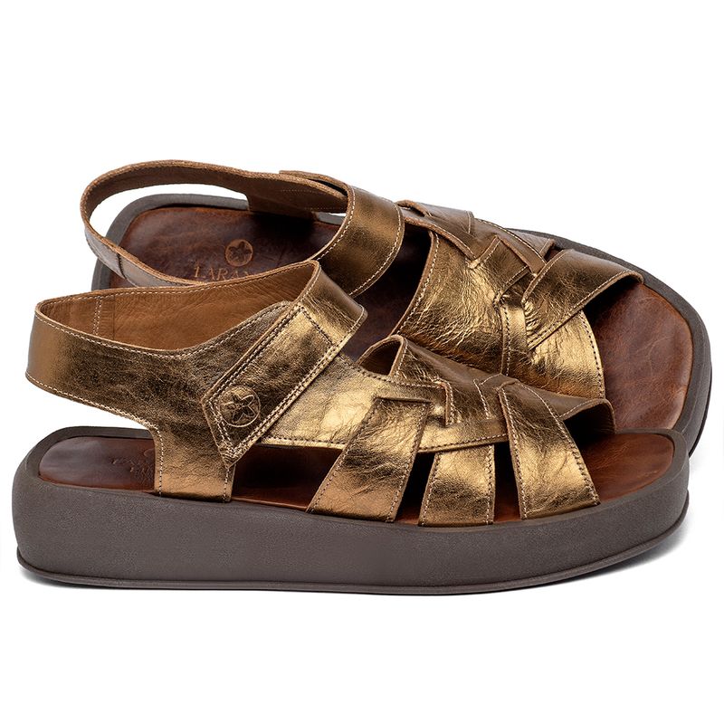 Laranja_Lima_Shoes_Sapatos_Femininos__-Sandalia---Boho-Salto-de-4-cm-em-Couro-Metalizado---Codigo---3922_1