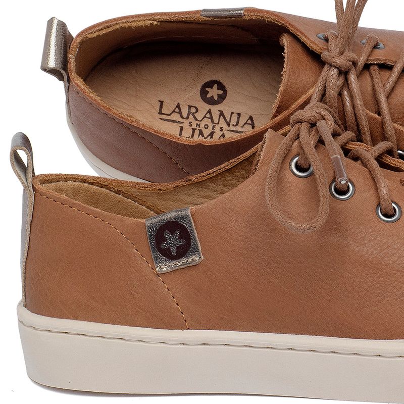 Laranja_Lima_Shoes_Sapatos_Femininos__-Tenis---Cano-Baixo-em-Couro-Laranja---Codigo---153021_5