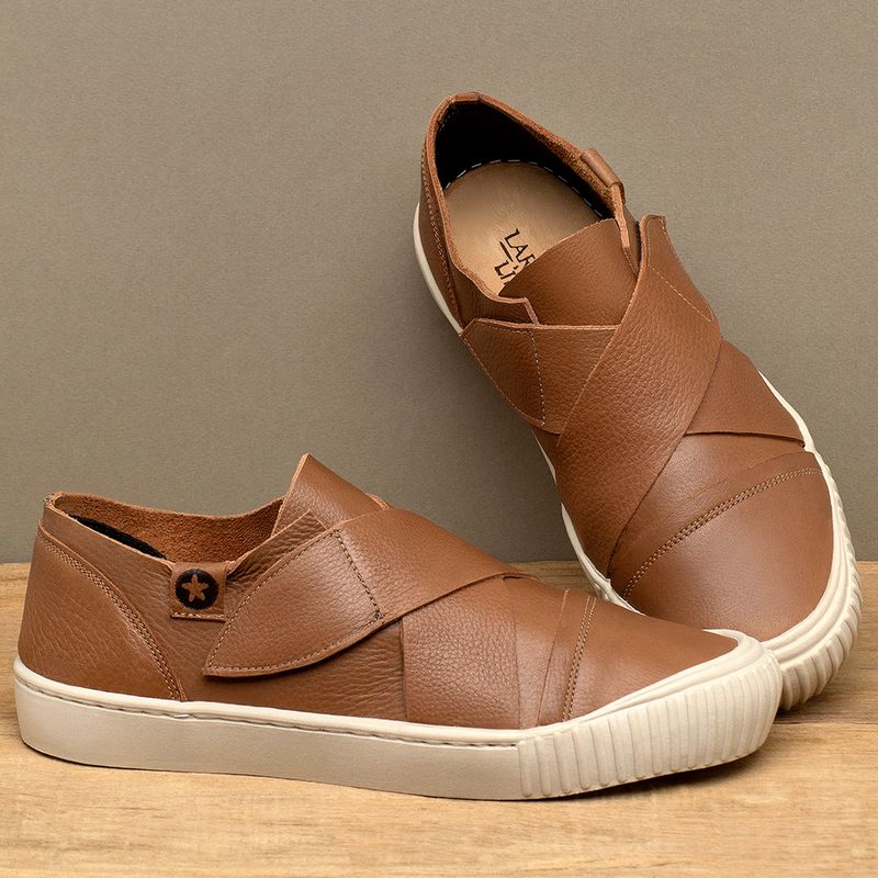 Laranja_Lima_Shoes_Sapatos_Femininos__-Tenis---Cano-Baixo-em-Couro-Laranja---Codigo---153066_3