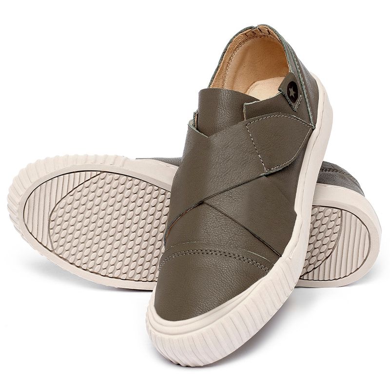 Laranja_Lima_Shoes_Sapatos_Femininos__-Tenis---Cano-Baixo-em-Couro-Musgo---Codigo---153066_2
