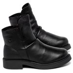 Laranja_Lima_Shoes_Sapatos_Femininos__-Bota---Cano-Curto-Salto-de-2-cm-em-Couro-Preto---Codigo---156094_1