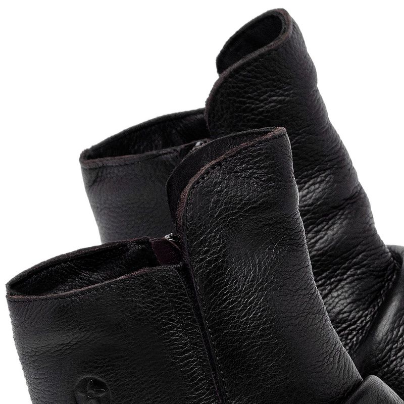Laranja_Lima_Shoes_Sapatos_Femininos__-Bota---Cano-Curto-Salto-de-2-cm-em-Couro-Preto---Codigo---156094_5
