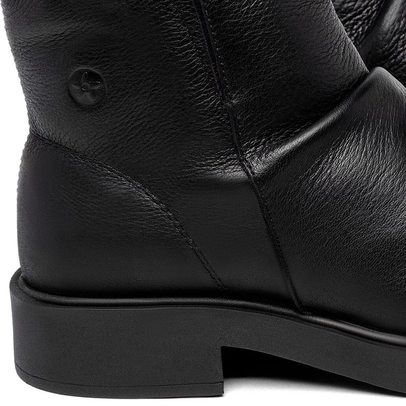 Laranja_Lima_Shoes_Sapatos_Femininos__-Bota---Cano-Curto-Salto-de-2-cm-em-Couro-Preto---Codigo---156094_6