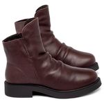 Laranja_Lima_Shoes_Sapatos_Femininos__-Bota---Cano-Curto-Salto-de-2-cm-em-Couro-Vinho---Codigo---156094_1