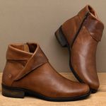 Laranja_Lima_Shoes_Sapatos_Femininos__-Bota---Cano-Curto-Salto-de-2-cm-em-Couro-Marrom---Codigo---152007_3