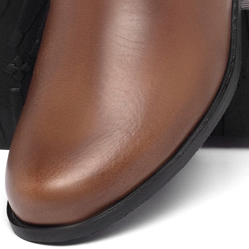 Laranja_Lima_Shoes_Sapatos_Femininos__-Bota---Cano-Curto-Salto-de-2-cm-em-Couro-Marrom---Codigo---152007_7