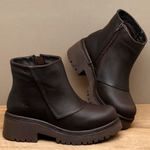 Laranja_Lima_Shoes_Sapatos_Femininos__-Bota---Cano-Curto-Salto-de-4-cm-em-Couro-Cafe---Codigo---153085_3