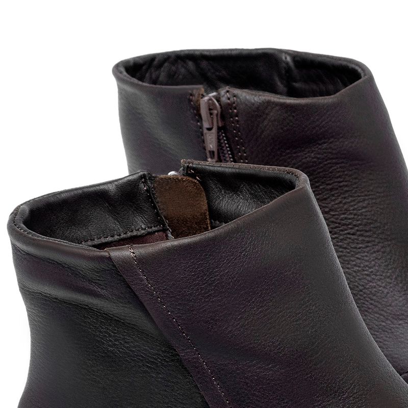 Laranja_Lima_Shoes_Sapatos_Femininos__-Bota---Cano-Curto-Salto-de-4-cm-em-Couro-Cafe---Codigo---153085_5