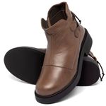 Laranja_Lima_Shoes_Sapatos_Femininos__-Bota---Cano-Curto-Salto-de-2-cm-em-Couro-Marrom---Codigo---156092_2