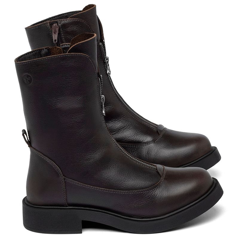 Laranja_Lima_Shoes_Sapatos_Femininos__-Bota---Cano-Medio-Salto-de-2-cm-em-Couro-Cafe---Codigo---156100_1