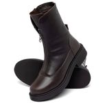 Laranja_Lima_Shoes_Sapatos_Femininos__-Bota---Cano-Medio-Salto-de-2-cm-em-Couro-Cafe---Codigo---156100_2