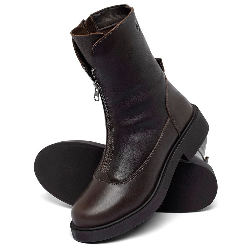 Laranja_Lima_Shoes_Sapatos_Femininos__-Bota---Cano-Medio-Salto-de-2-cm-em-Couro-Cafe---Codigo---156100_2