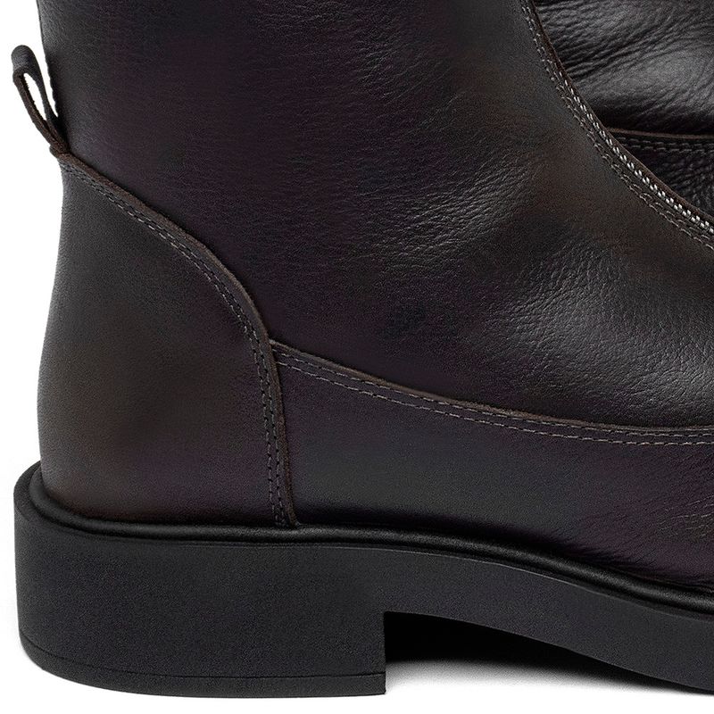 Laranja_Lima_Shoes_Sapatos_Femininos__-Bota---Cano-Medio-Salto-de-2-cm-em-Couro-Cafe---Codigo---156100_6