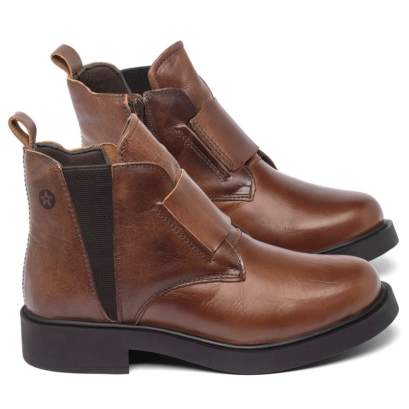 Laranja_Lima_Shoes_Sapatos_Femininos__-Bota---Cano-Curto-Salto-de-2-cm-em-Couro-Marrom---Codigo---156102_1