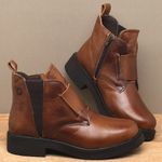 Laranja_Lima_Shoes_Sapatos_Femininos__-Bota---Cano-Curto-Salto-de-2-cm-em-Couro-Marrom---Codigo---156102_3