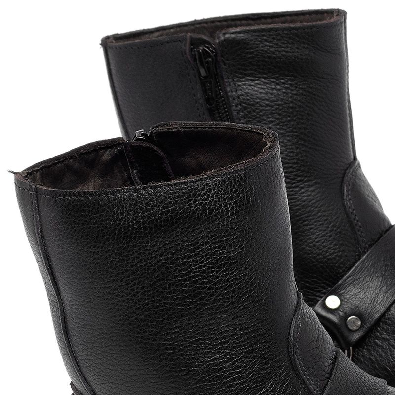 Laranja_Lima_Shoes_Sapatos_Femininos__-Bota---Cano-Curto-Salto-de-2-cm-em-Couro-Preto---Codigo---156105_5