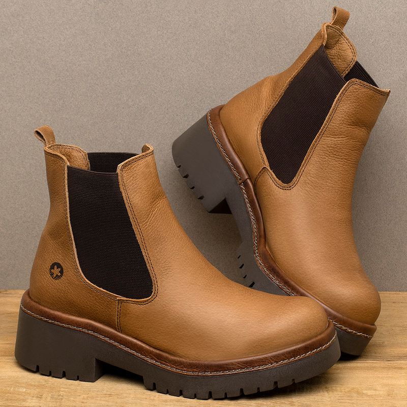 Laranja_Lima_Shoes_Sapatos_Femininos__-Bota---Cano-Curto-Salto-de-4-cm-em-Couro-Caramelo---Codigo---153029_3