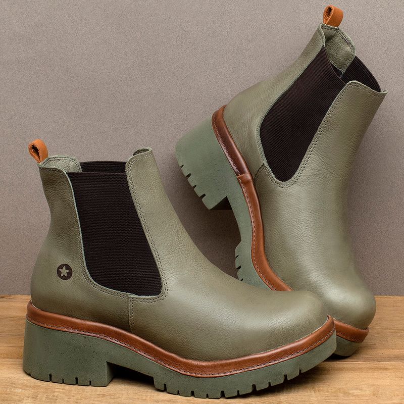 Laranja_Lima_Shoes_Sapatos_Femininos__-Bota---Cano-Curto-Salto-de-4-cm-em-Couro-Musgo---Codigo---153029_3