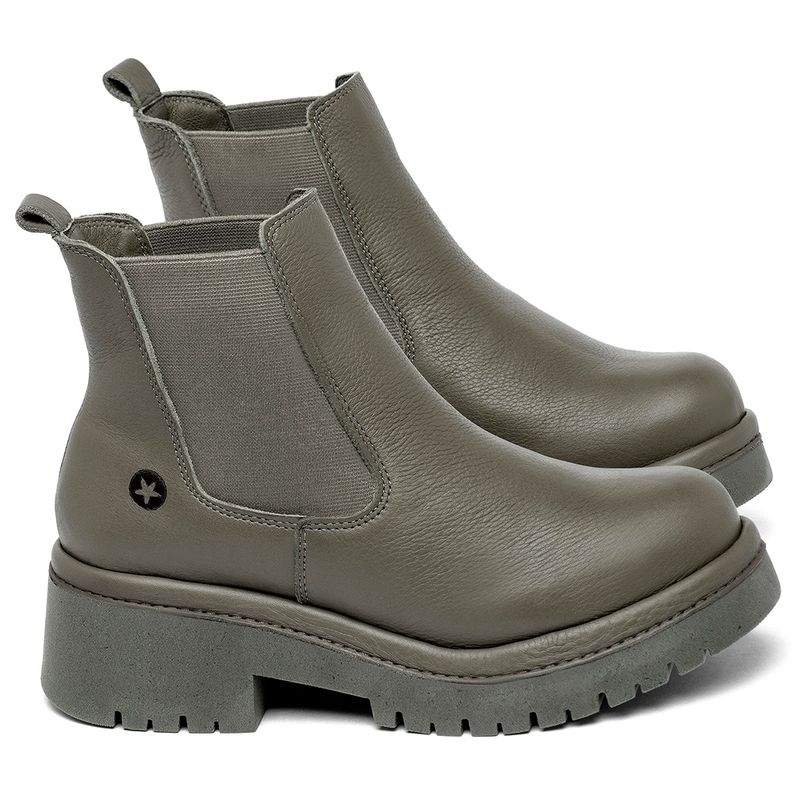 Laranja_Lima_Shoes_Sapatos_Femininos__-Bota---Cano-Curto-Salto-de-4-cm-em-Couro-Musgo---Codigo---153029_1