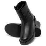 Laranja_Lima_Shoes_Sapatos_Femininos__-Bota---Cano-Curto-Salto-de-2-cm-em-Couro-Preto---Codigo---156097_2