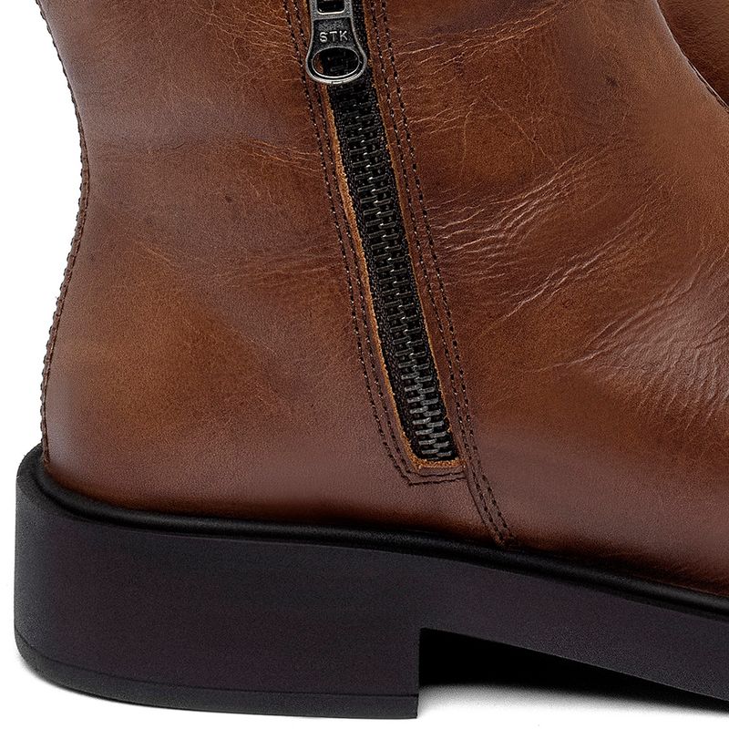 Laranja_Lima_Shoes_Sapatos_Femininos__-Bota---Cano-Curto-Salto-de-2-cm-em-Couro-Marrom---Codigo---156097_6