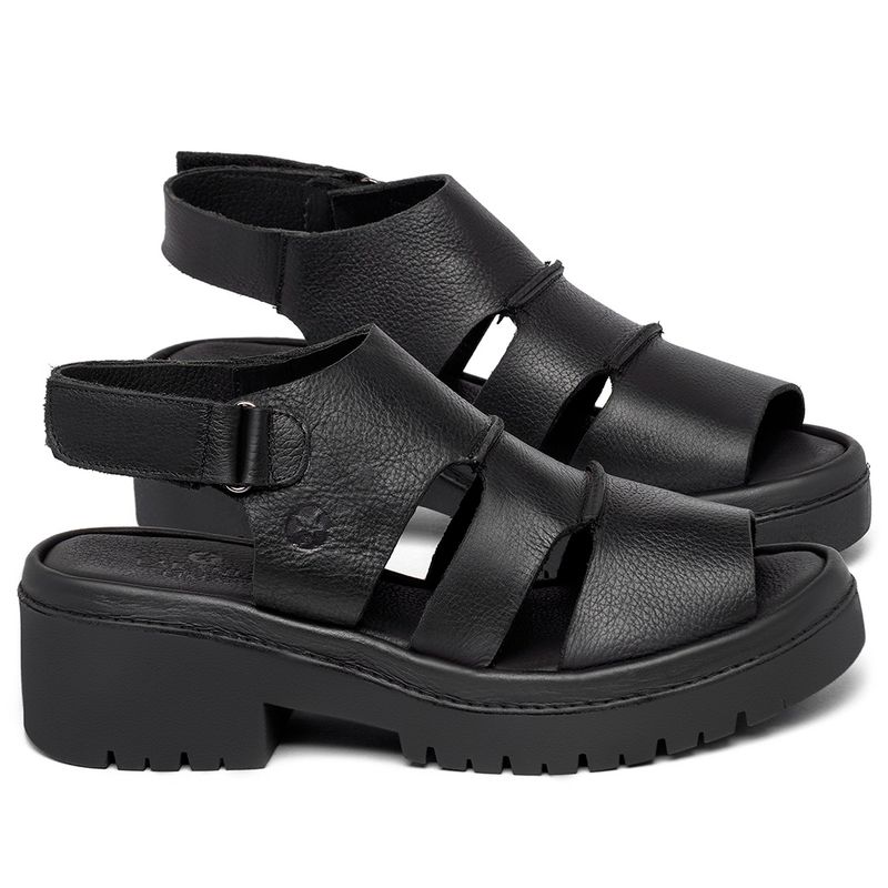 Laranja_Lima_Shoes_Sapatos_Femininos__-Sandalia---Boho-Salto-de-5-cm-em-Couro-Preto---Codigo---153065_1