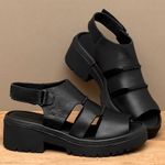 Laranja_Lima_Shoes_Sapatos_Femininos__-Sandalia---Boho-Salto-de-5-cm-em-Couro-Preto---Codigo---153065_3