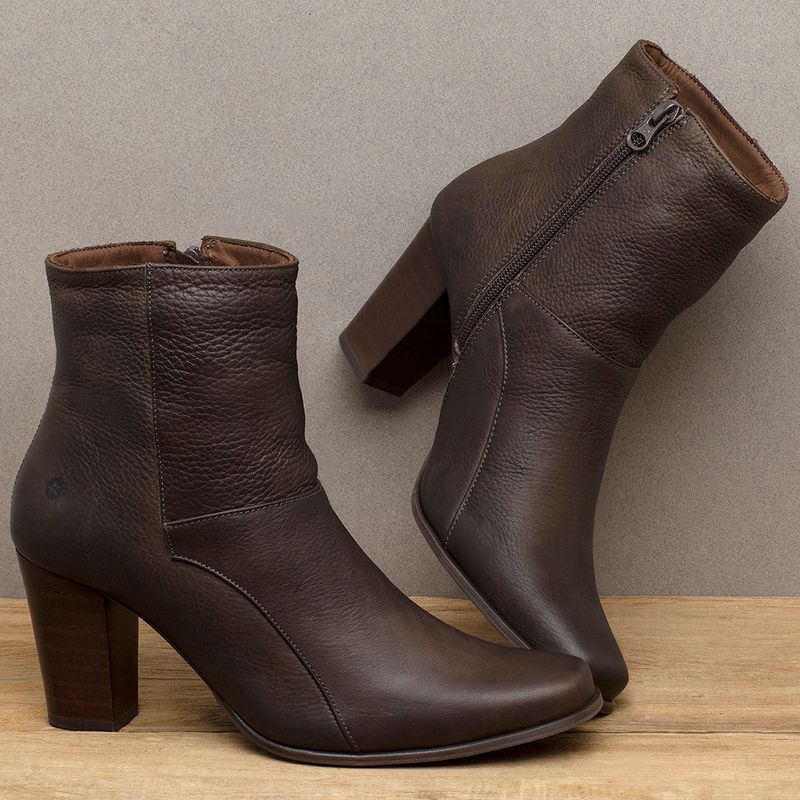 Laranja_Lima_Shoes_Sapatos_Femininos__-Bota---Cano-Curto-Salto-de-7-cm-em-Couro-Cafe---Codigo---152003_3