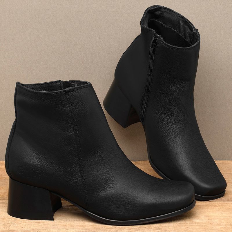 Laranja_Lima_Shoes_Sapatos_Femininos__-Bota---Cano-Curto-Salto-de-5-cm-em-Couro-Preto---Codigo---152001_3