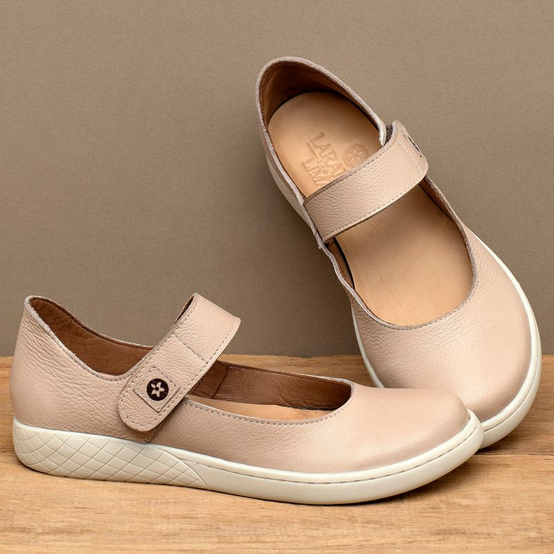 Laranja_Lima_Shoes_Sapatos_Femininos__-Tenis---Cano-Baixo-em-Couro-Nude---Codigo---156017_3