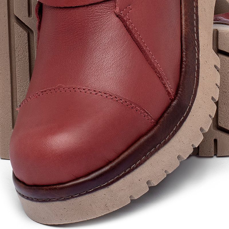 Laranja_Lima_Shoes_Sapatos_Femininos__-Bota---Cano-Curto-Salto-de-4-cm-em-Couro-Vermelho---Codigo---153026_7