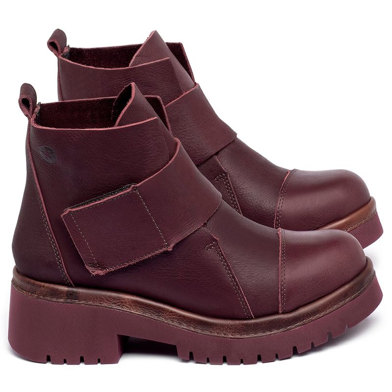 Laranja_Lima_Shoes_Sapatos_Femininos__-Bota---Cano-Curto-Salto-de-4-cm-em-Couro-Vinho---Codigo---153026_1