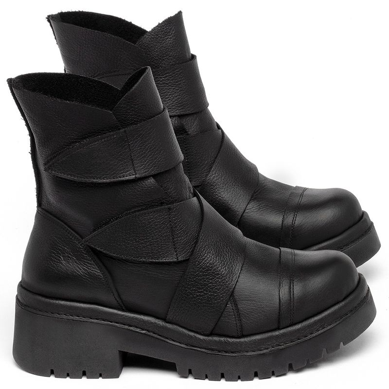 Laranja_Lima_Shoes_Sapatos_Femininos__-Bota---Cano-Medio-Salto-de-4-cm-em-Couro-Preto---Codigo---153031_1
