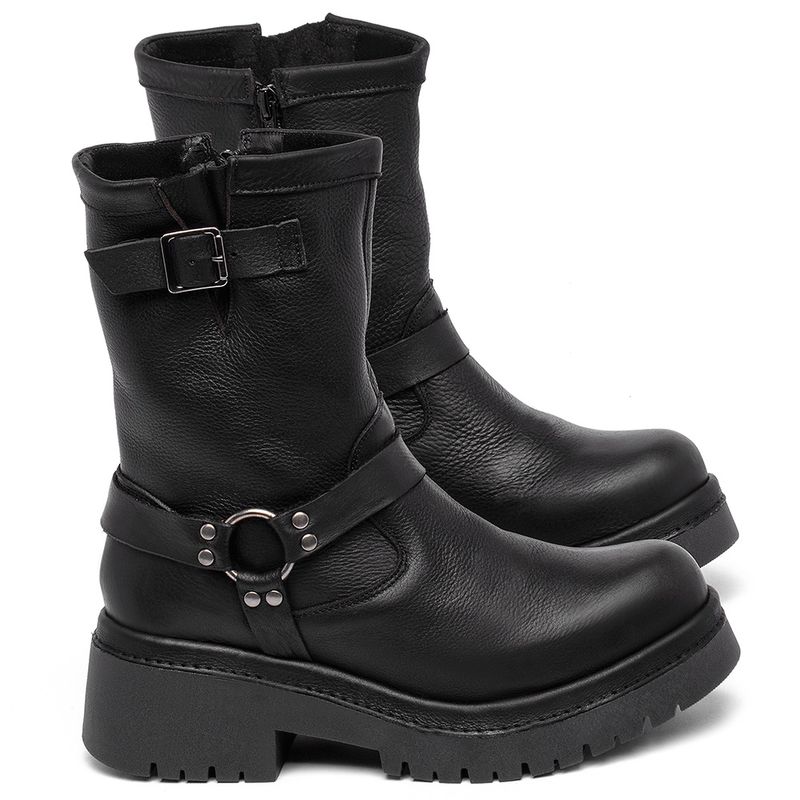 Laranja_Lima_Shoes_Sapatos_Femininos__-Bota---Cano-Medio-Salto-de-4-cm-em-Couro-Preto---Codigo---153056_1