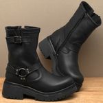 Laranja_Lima_Shoes_Sapatos_Femininos__-Bota---Cano-Medio-Salto-de-4-cm-em-Couro-Preto---Codigo---153056_3